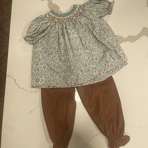 EUC 3t Remember Nguyen smocked fall set